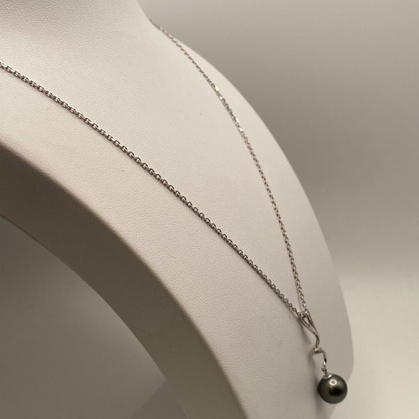 Collier Princesse en Or Blanc 18K - 5.39 Grs