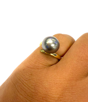 Bague en or jaune  18k Taille-48