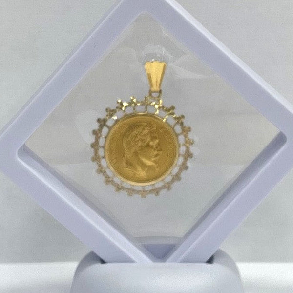 Pendentif Napoléon III en Or Jaune 18K - 9.53g