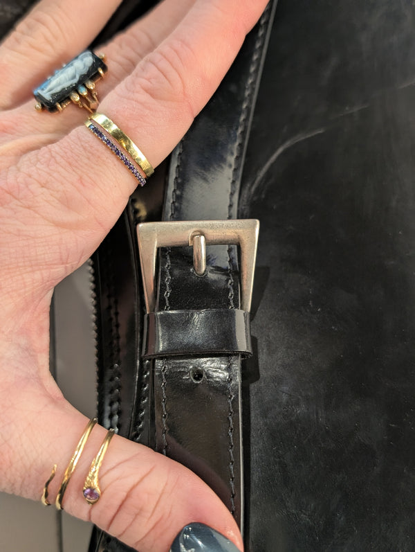 Sac à dos Jean-paul Gaultier Bustier - cuir noir