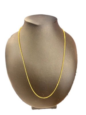 Collier Sautoir en Or Jaune 18K 3.58 Grs
