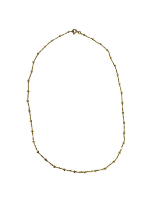 Collier Maille  Corde en Or Jaune 18K -  2.70 Grs - 42.5 cm