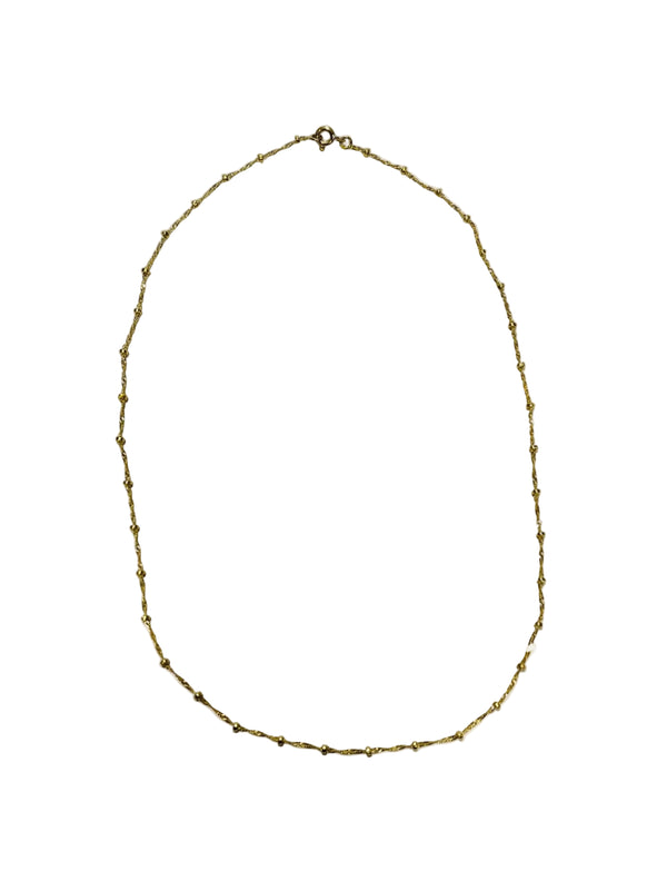 Collier Maille  Corde en Or Jaune 18K -  2.70 Grs - 42.5 cm