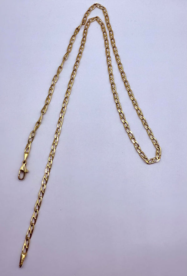 Collier en Or Jaune 18 carats - Chaîne Marine