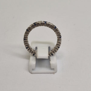 Bague en Or Gris 18K Taille-51