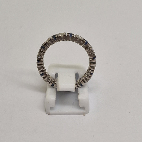 Bague en Or Gris 18K Taille-51