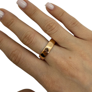 Alliance en Or Jaune 18K - taille 64