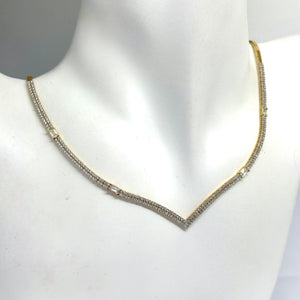 Collier Ras du Cou Or Jaune 18 K - 13.44 G