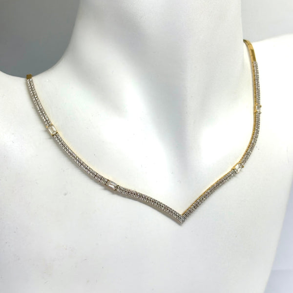 Collier Ras du Cou Or Jaune 18 K - 13.44 G