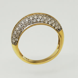 Bague en Or Jaune 18 K - 5.94 G