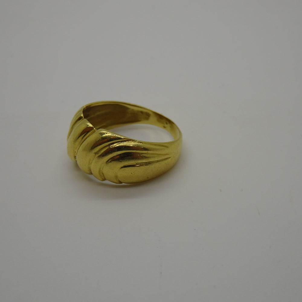 Jonc en Or Jaune 18K Taille 52