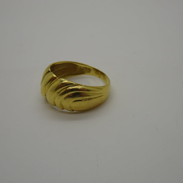 Jonc en Or Jaune 18K Taille 52