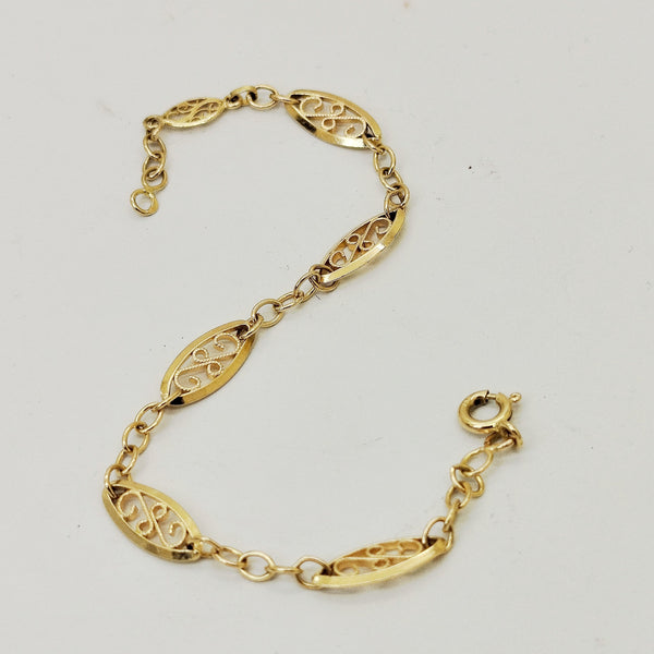 Bracelet en Or Jaune 18K -  4.50 Grs