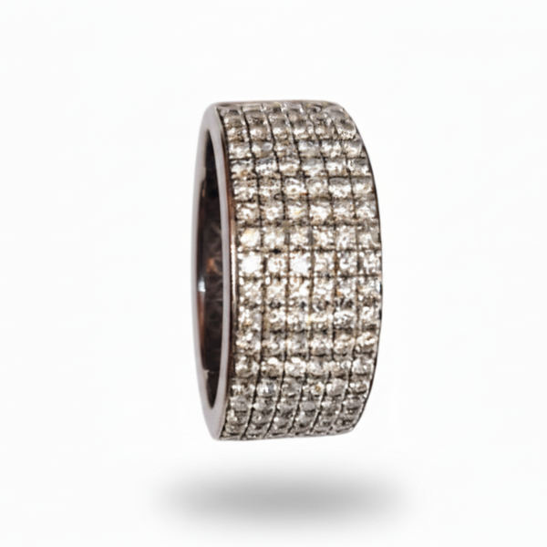 Bague en Or Blanc 18K -  9.41 G