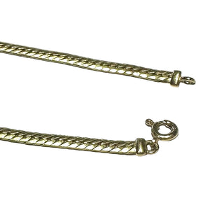 Collier Or Jaune Anglaise 18K