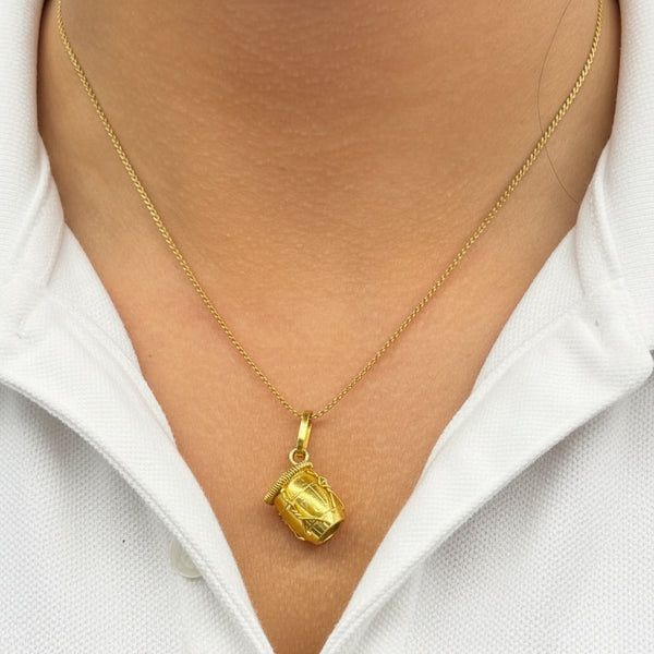 Pendentif Symbole en Or Jaune 22k