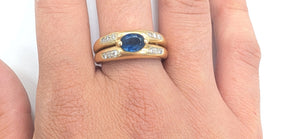 Jonc en or jaune 18K Taille-59