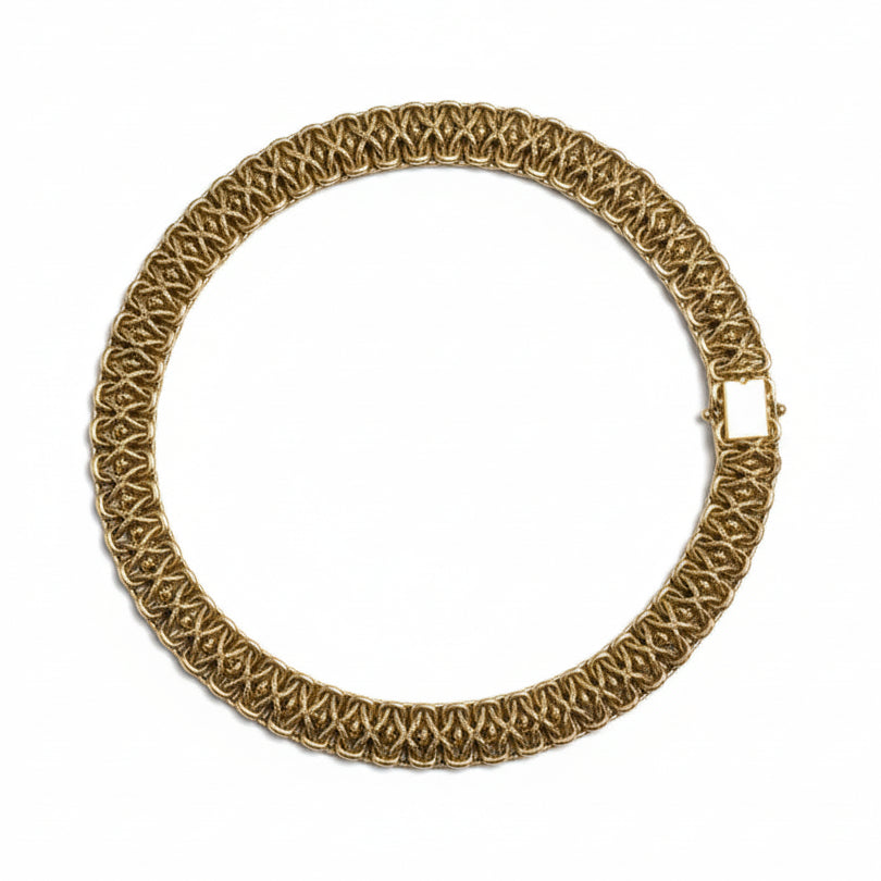 Bracelet Maillon en Or Jaune 18k - 17.41 G