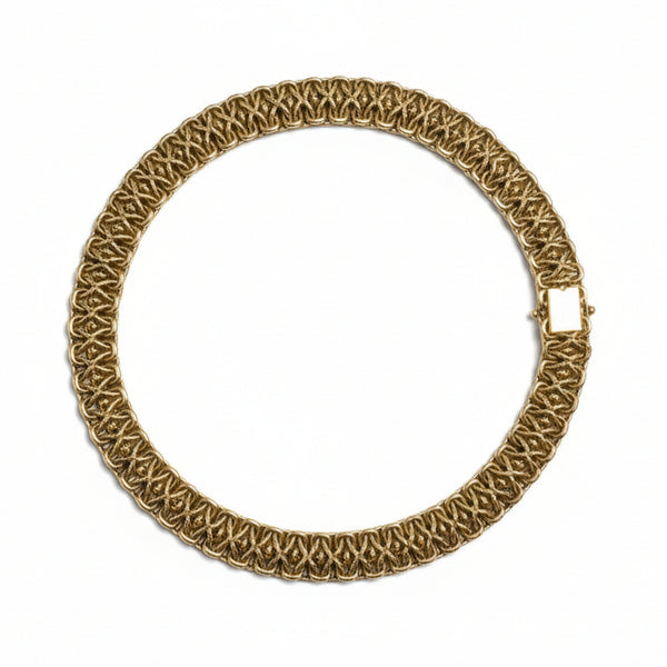Bracelet Maillon en Or Jaune 18k - 17.41 G