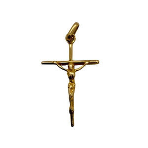 Pendentif Croix en Or Jaune 18 K  - 1.98 Grs