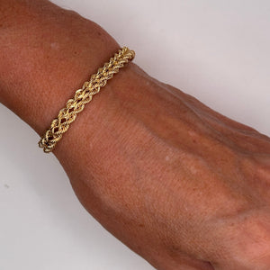 Bracelet en Or Jaune 18K 5.70 Grs