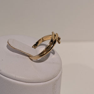 Bague en Or Jaune 18K - Taille 54 -  2.18 Grs