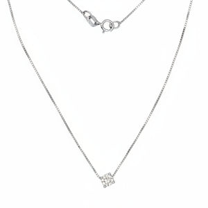 Collier Princesse en Or Blanc 18k - 1.38 G