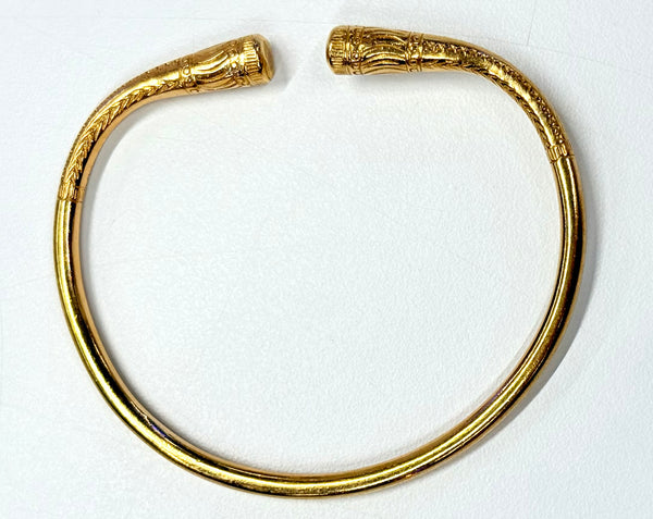 Bracelet Jonc en Or Jaune 18K - 28.99 G