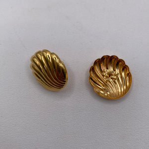 Boucles d'oreilles en Or jaune 18K - 2.14G