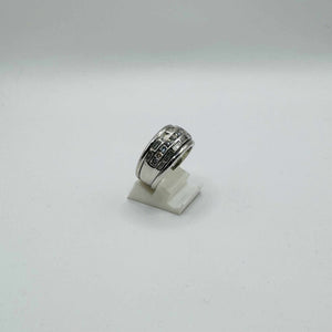 Bague en Or Blanc 18 Carats avec Diamants - T 59
