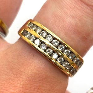 Bagues en Or Jaune 18k - Taille 53.5