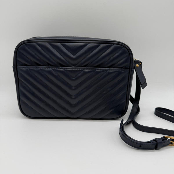 Sac à main Saint Laurent Lou Camera en cuir noir