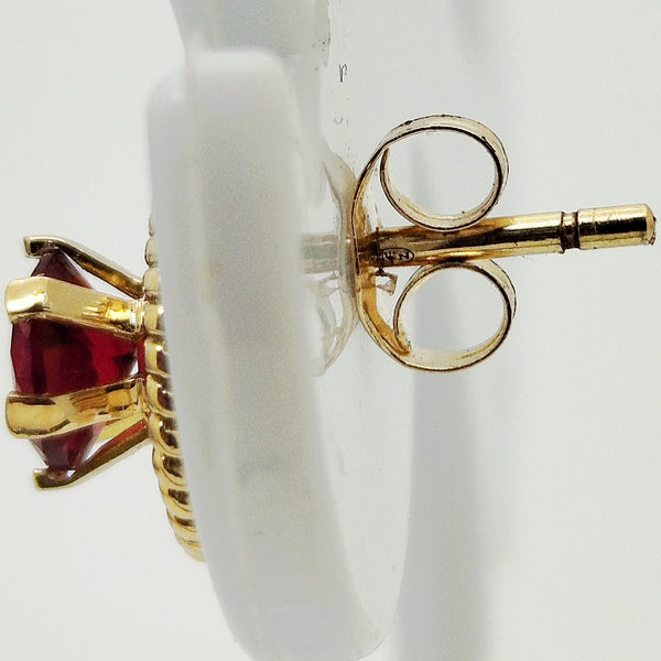 Boucles d'oreilles en Or jaune 18K - 2.13g