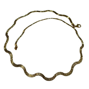 Collier Ras du Cou en Or Jaune 18K