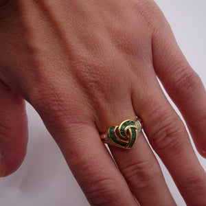 Bagues en Or Jaune 18K Taille-55