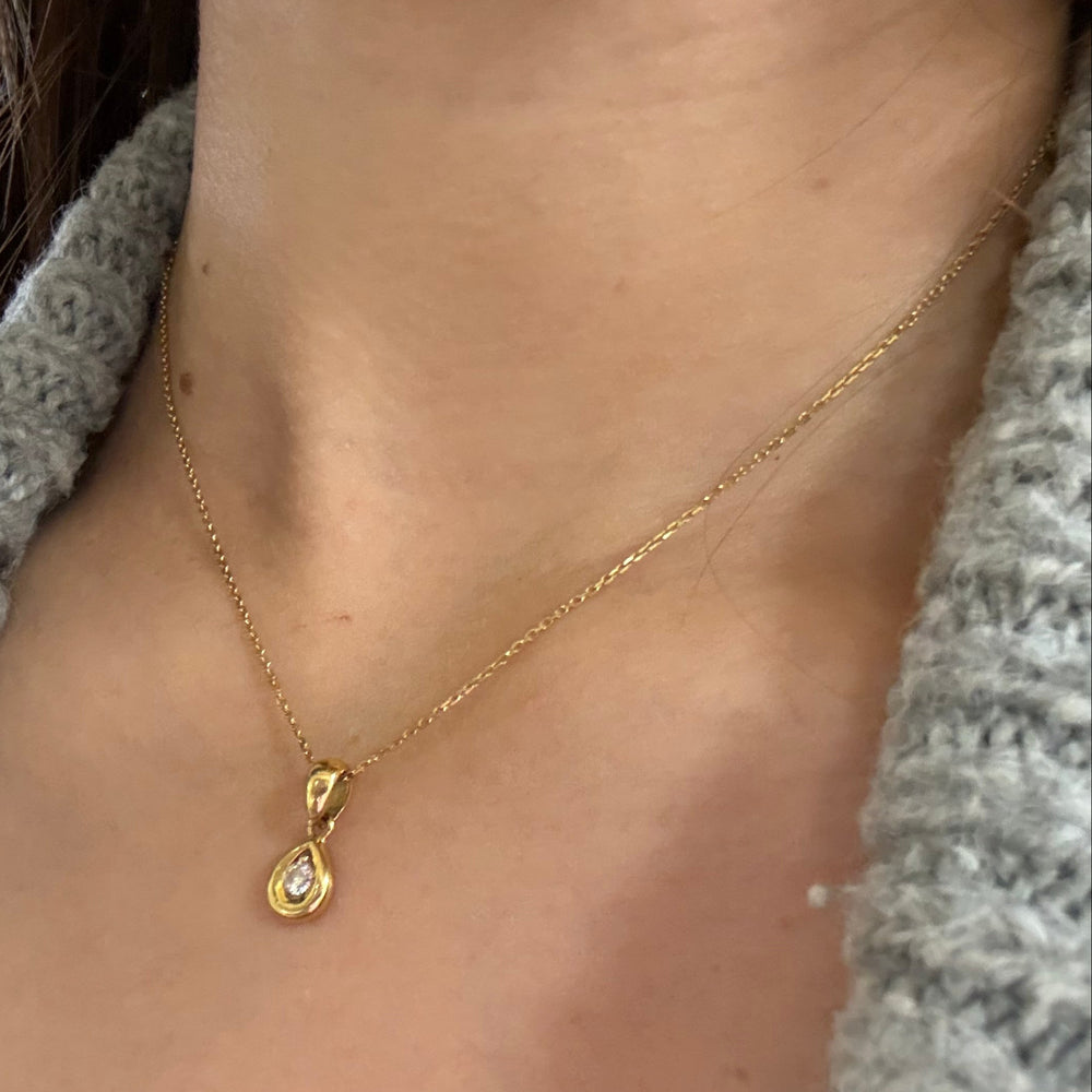 Pendentif en Or Jaune 18K 1.13 Grs