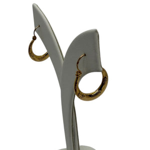 Créoles en Or jaune 18K - 0.89g