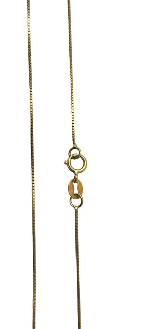Collier princesse or jaune 18K
