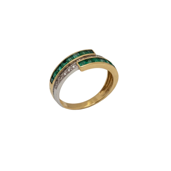 Bague 2 Ors 18 K - Taille 56 - 3.42 G