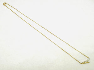 Collier Princesse en Or Blanc 18 Carats avec Diamants