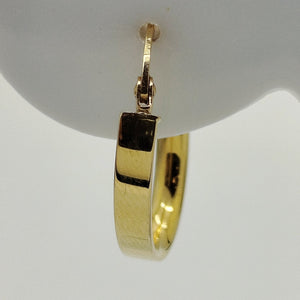 Créoles en or jaune 18K - 1.20g