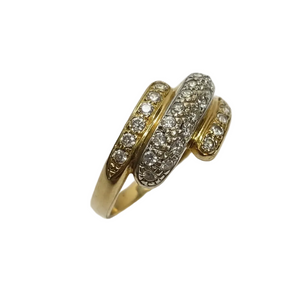 Bague en Or 18k avec Oxyde de Zirconium