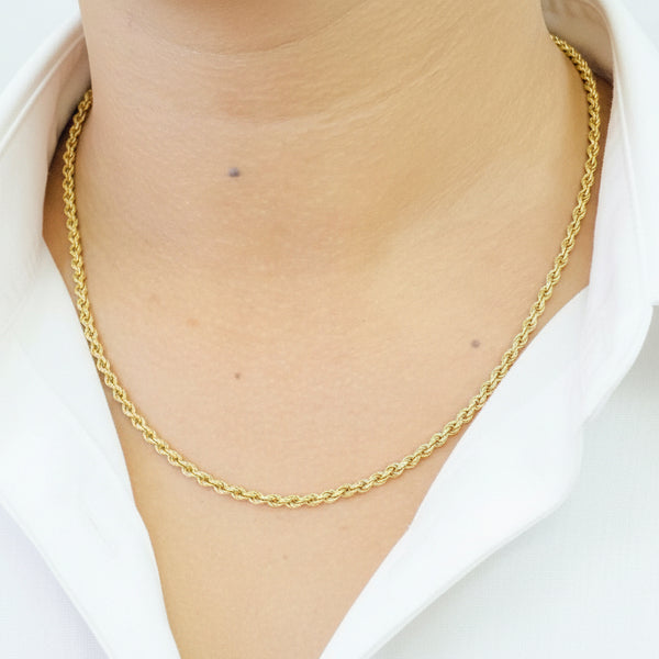 Collier Princesse en Or Jaune 18k - 6.14 G