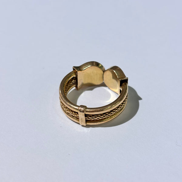 Bague Jonc en Or Jaune 18 Carats – T 57