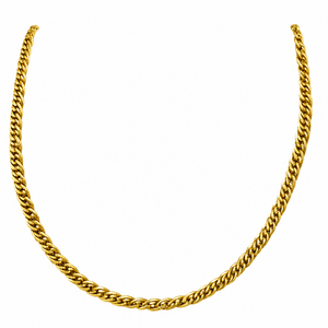 Collier maille royale en or 18k