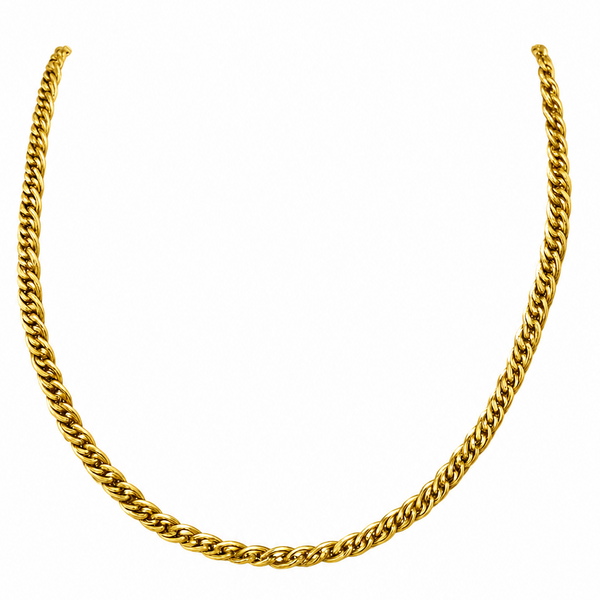 Collier maille royale en or 18k