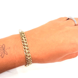 Bracelet maille russe en or 18k 11.58 Grs