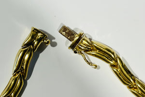 Bracelet Maillon Or Jaune 18 K - 11.22 G