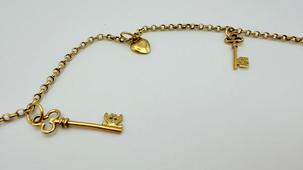 Bracelet fantaisie en or jaune 18K - 2.28 Grs