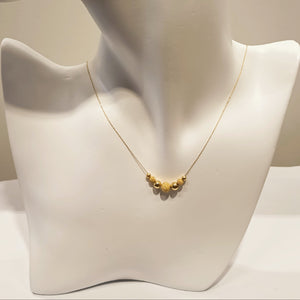 Collier en Or Jaune 18 Carats Maille Fine